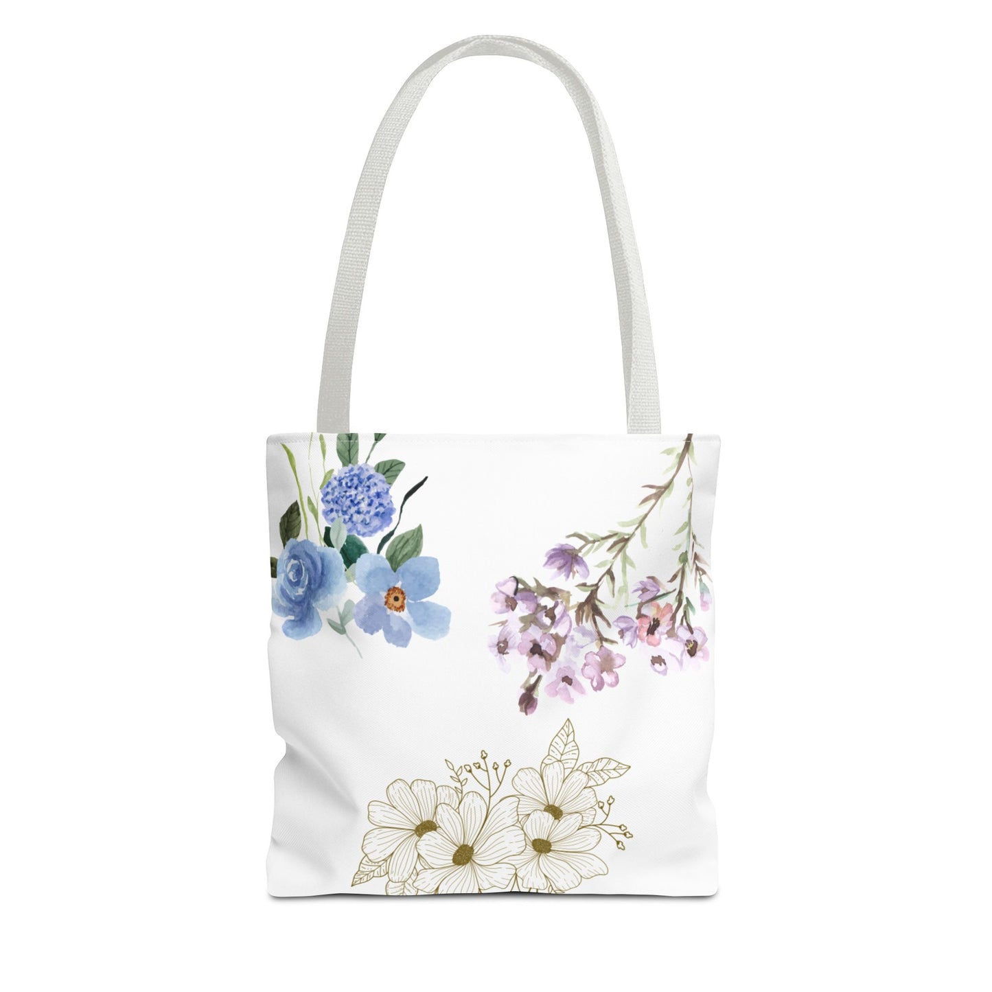 Aesthetic Flowers- Tote Bag