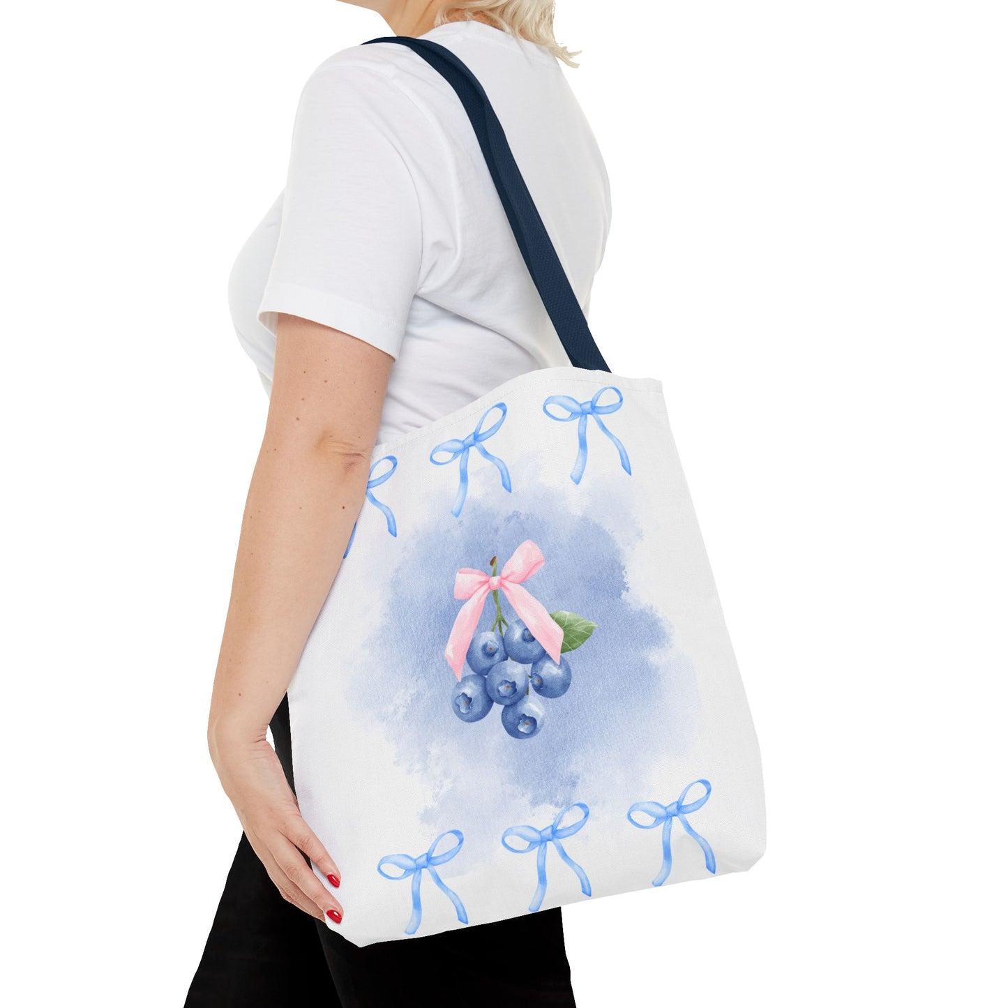 Cute Blueberry Tote Bag