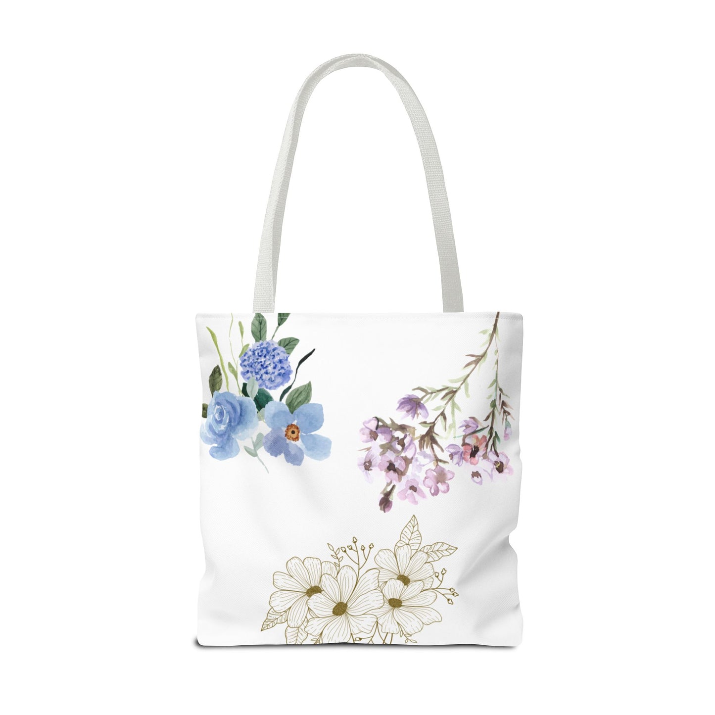 Aesthetic Flowers- Tote Bag