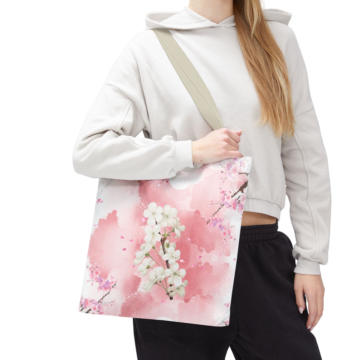 Pink Blossom Tote Bag