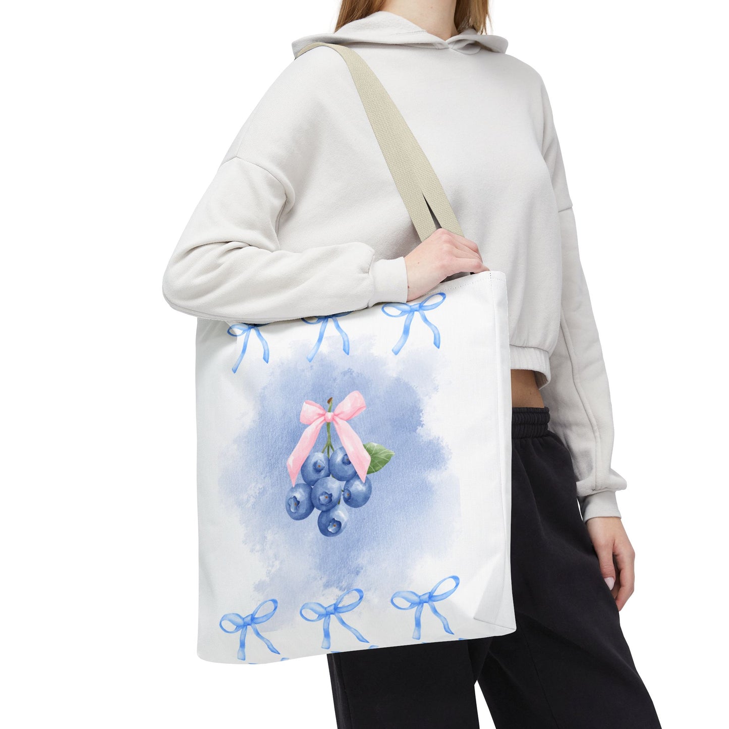 Cute Blueberry Tote Bag