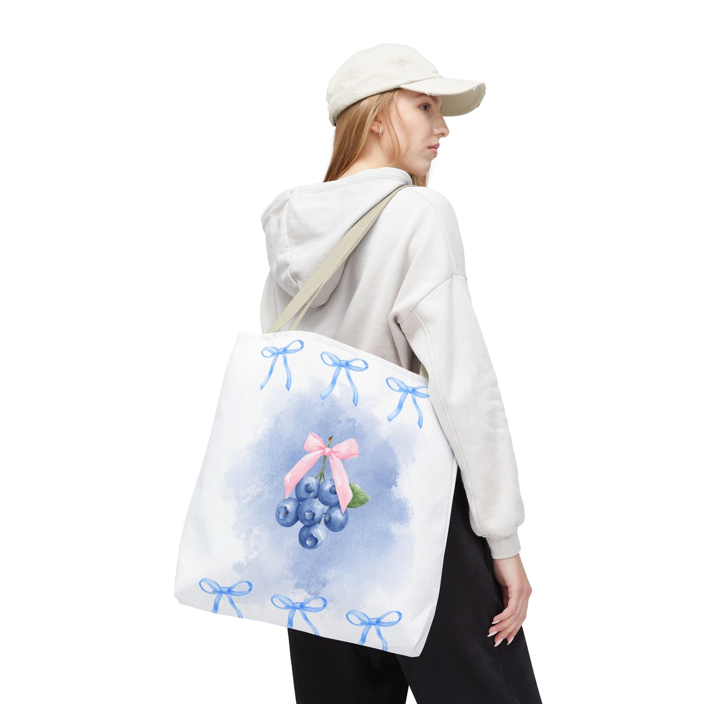 Cute Blueberry Tote Bag