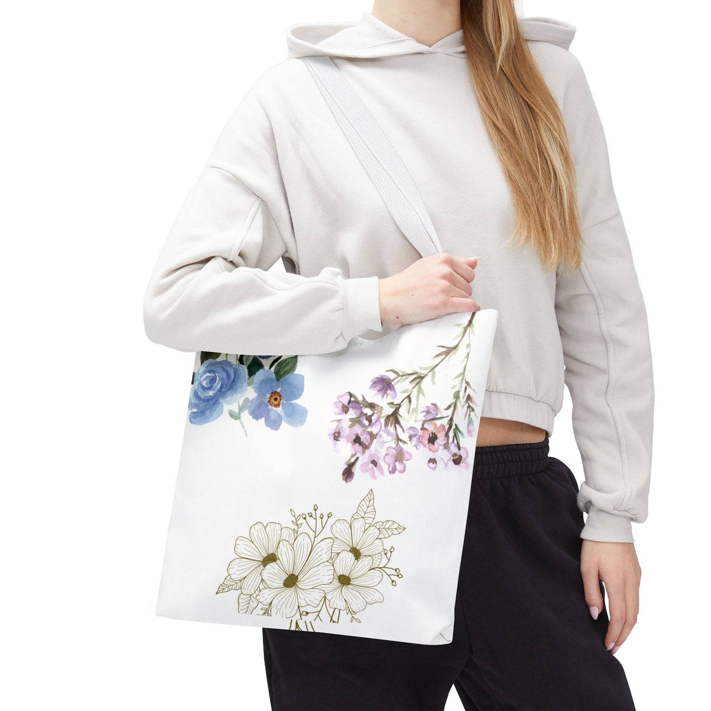 Aesthetic Flowers- Tote Bag