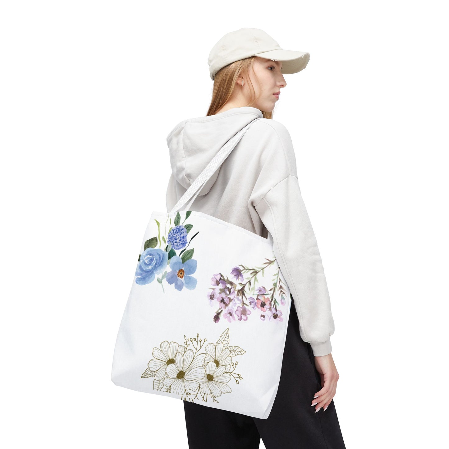 Aesthetic Flowers- Tote Bag