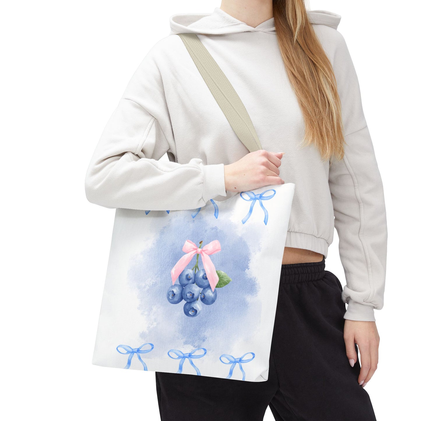 Cute Blueberry Tote Bag