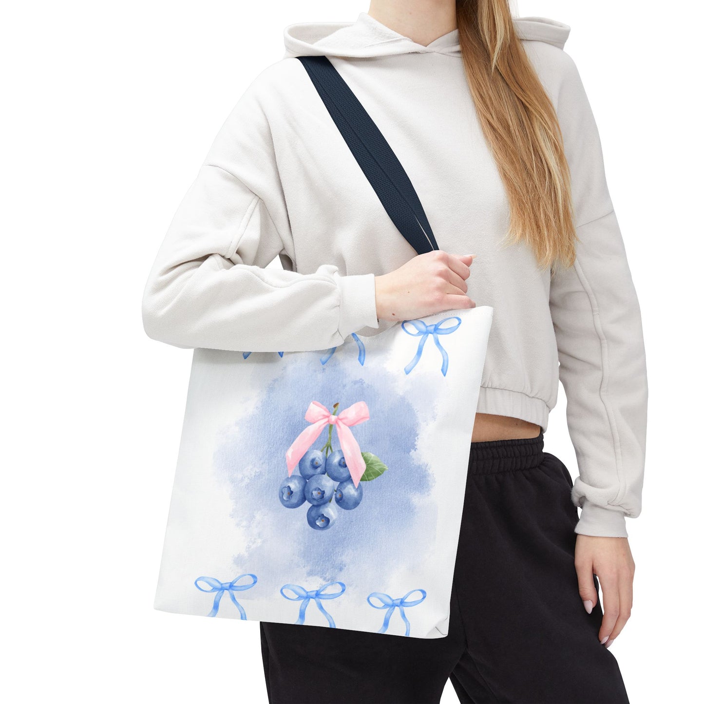Cute Blueberry Tote Bag