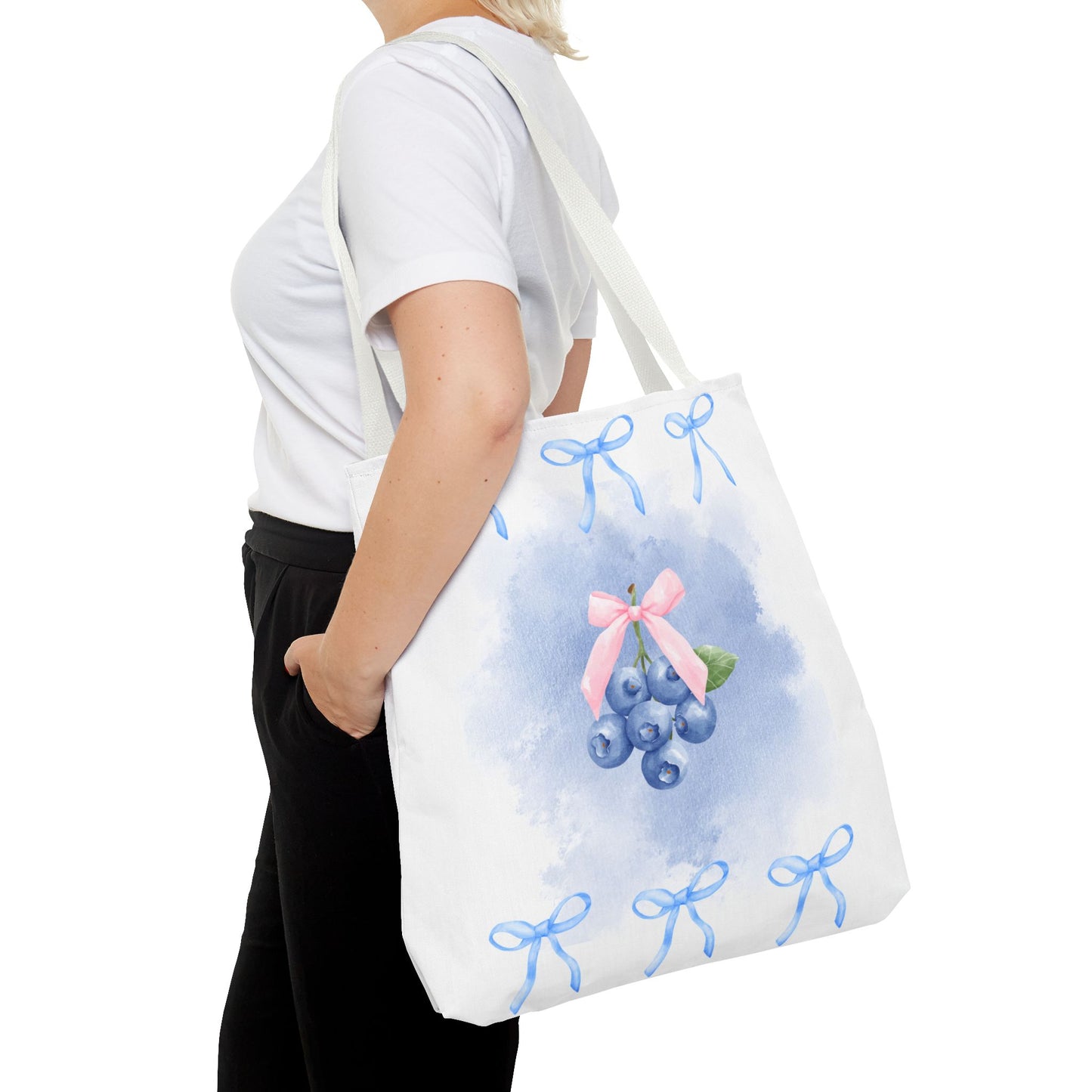 Cute Blueberry Tote Bag
