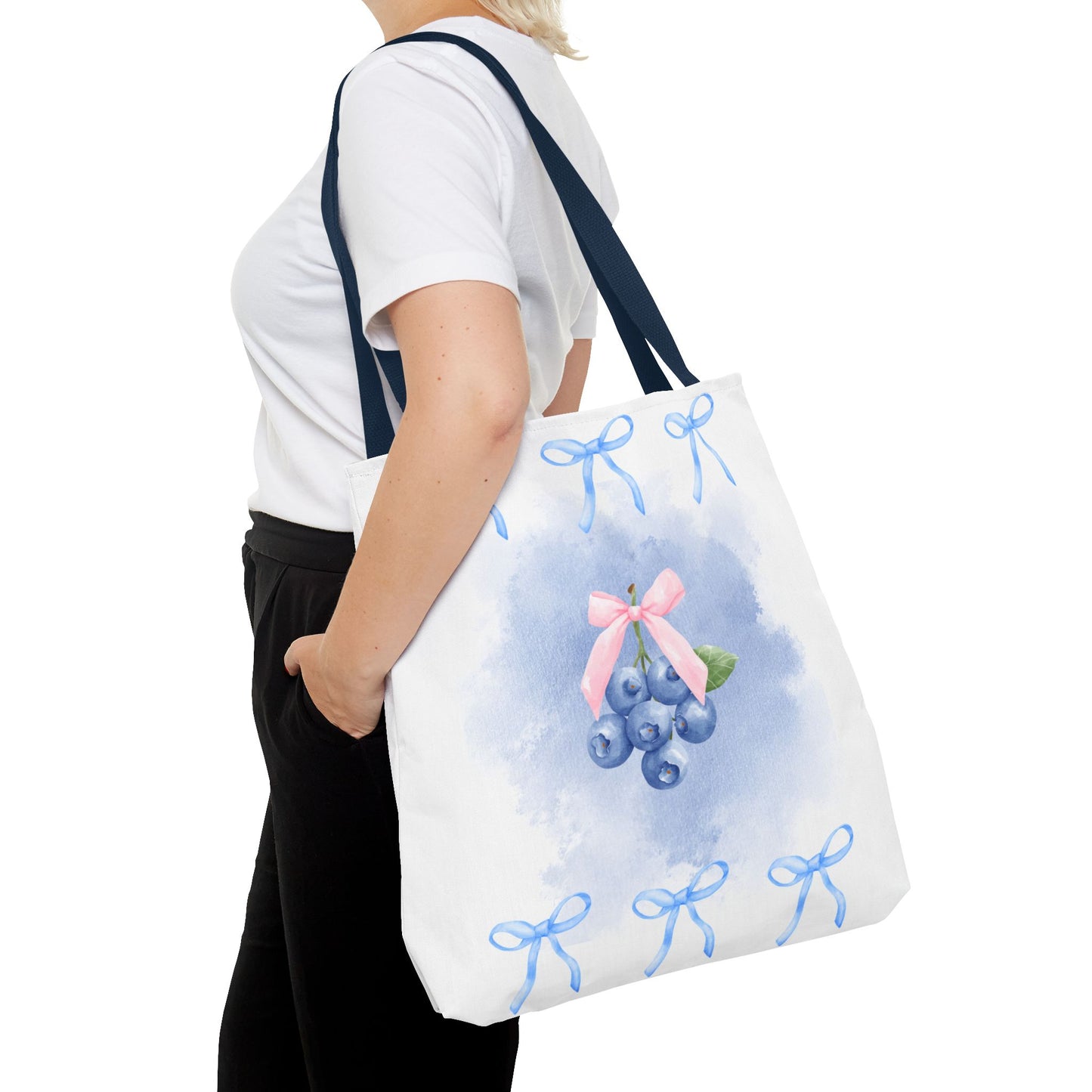 Cute Blueberry Tote Bag