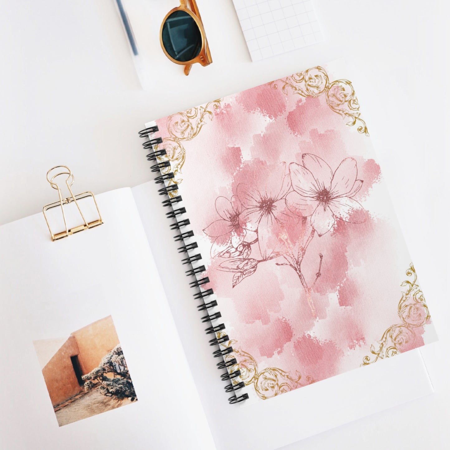 Pink Petals Notebook