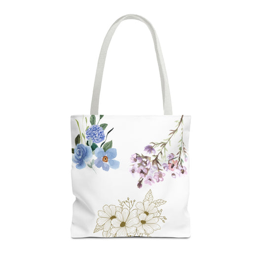Aesthetic Flowers- Tote Bag