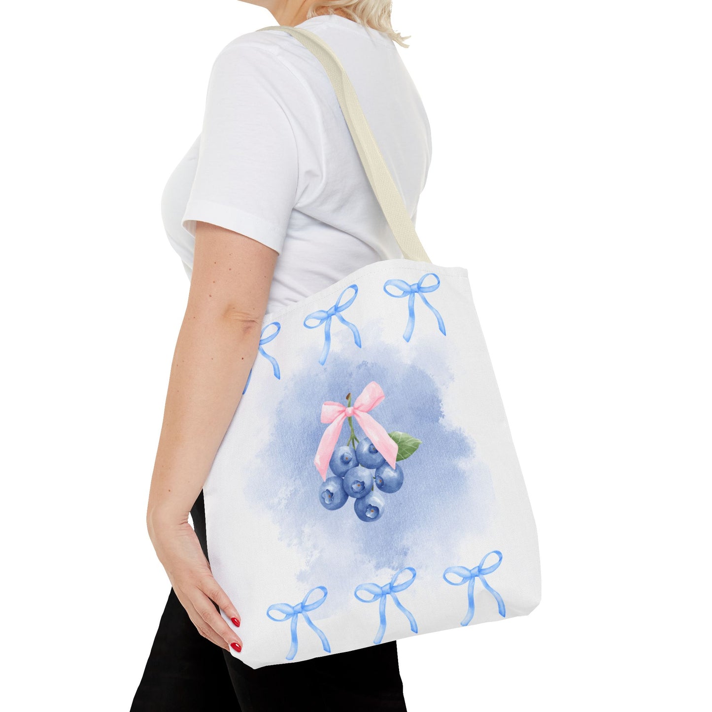 Cute Blueberry Tote Bag