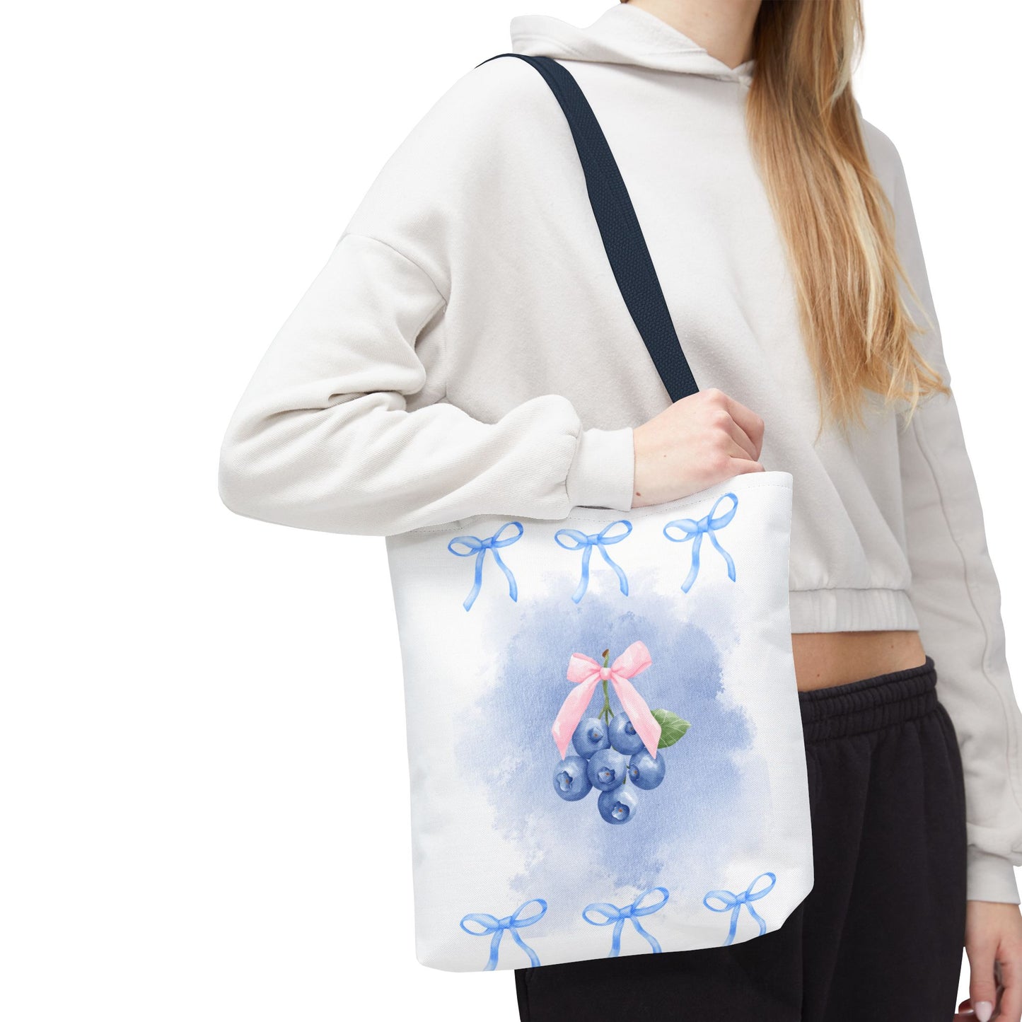 Cute Blueberry Tote Bag