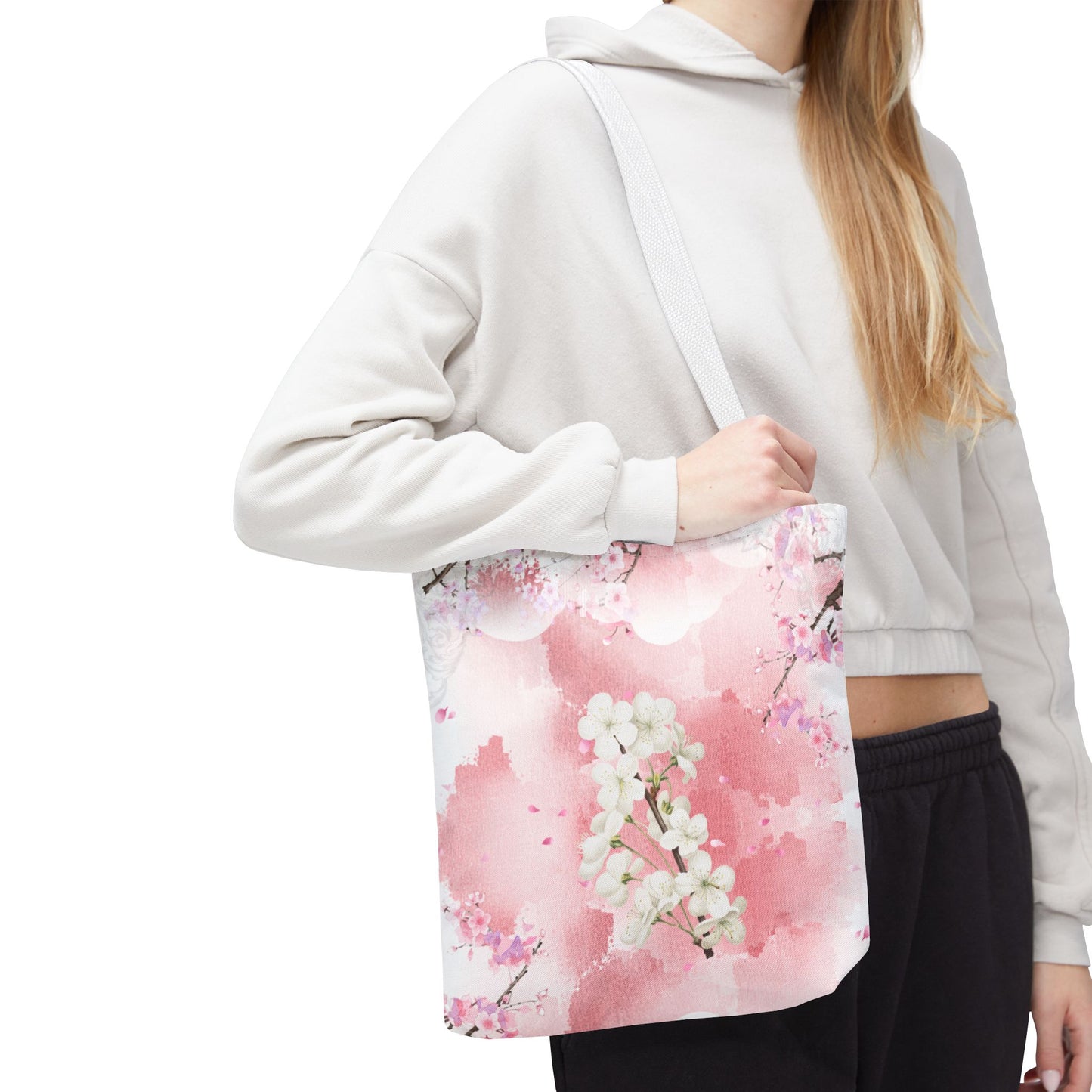 Pink Blossom Tote Bag