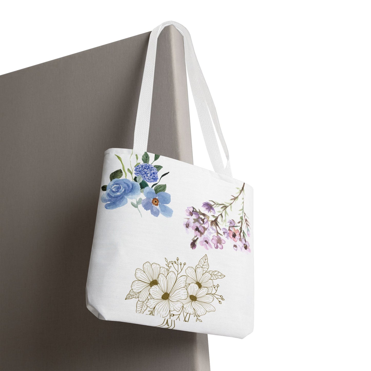 Aesthetic Flowers- Tote Bag