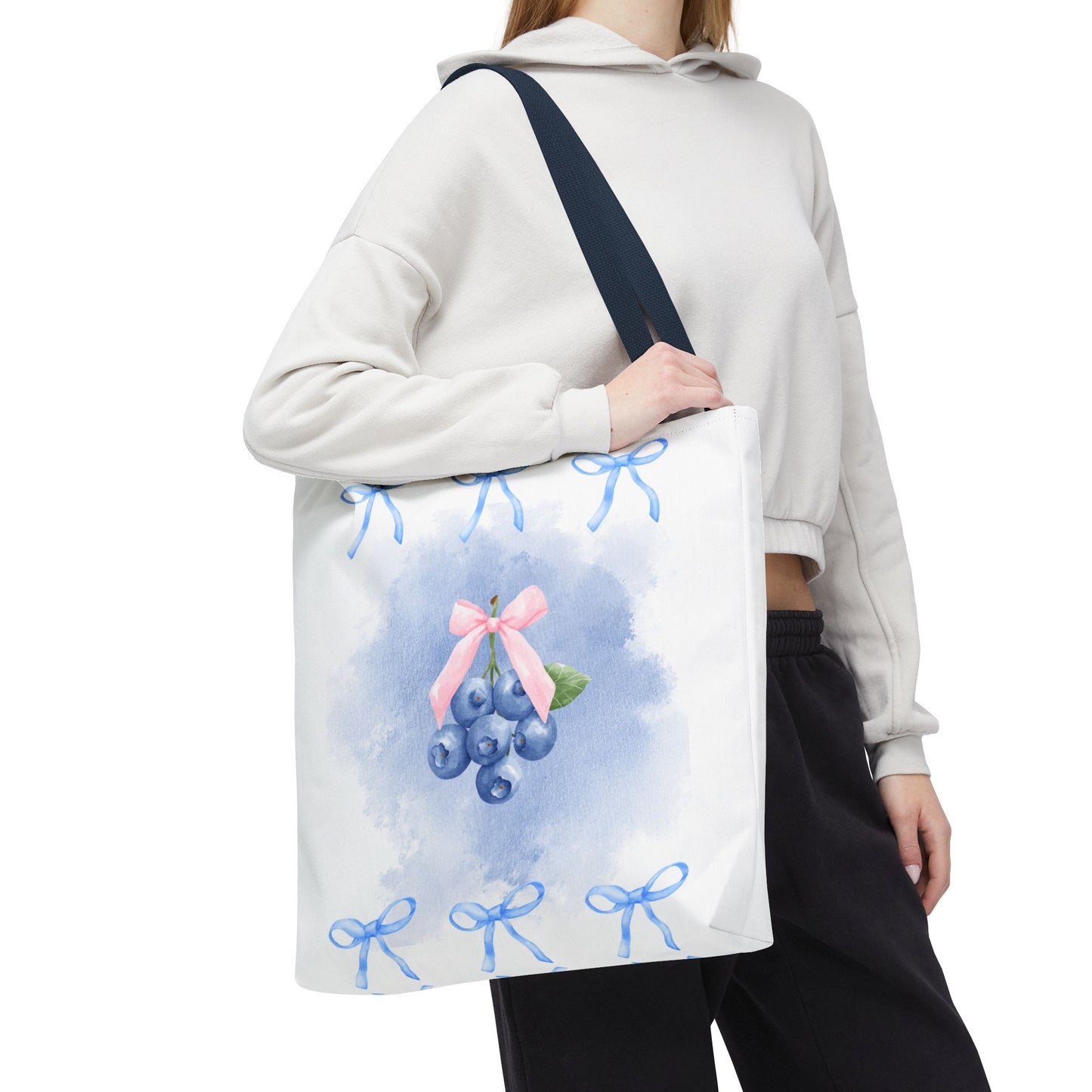 Cute Blueberry Tote Bag