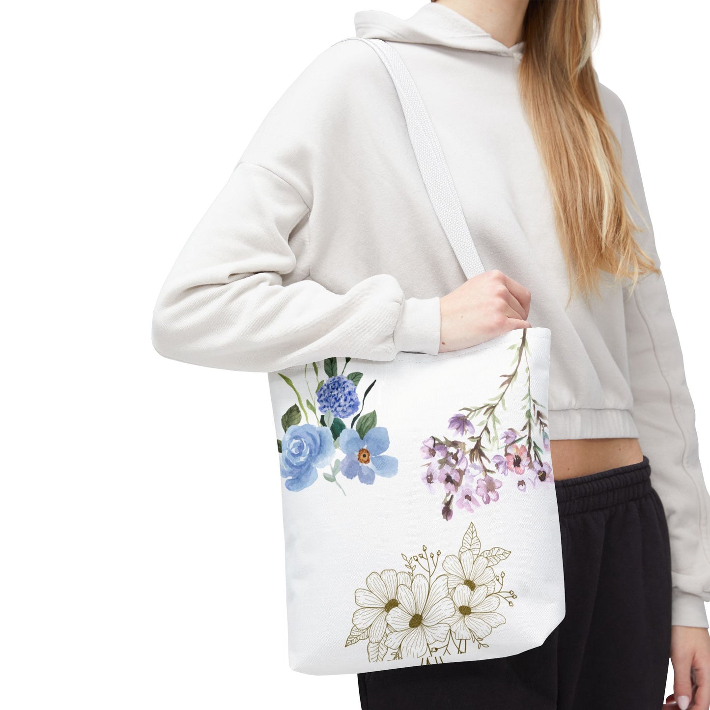 Aesthetic Flowers- Tote Bag