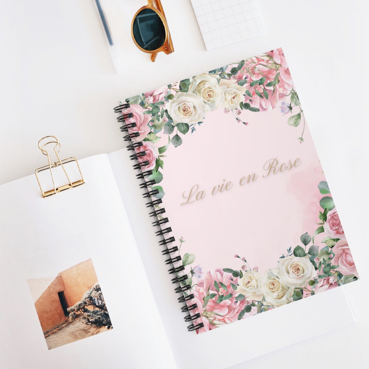 La vie en Rose- Notebook