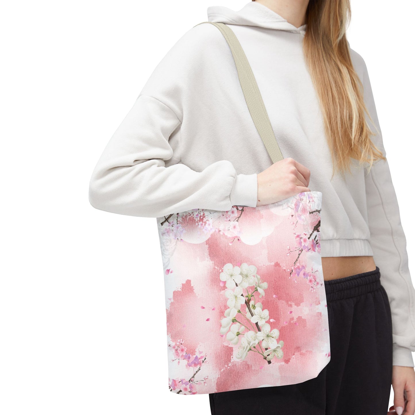 Pink Blossom Tote Bag
