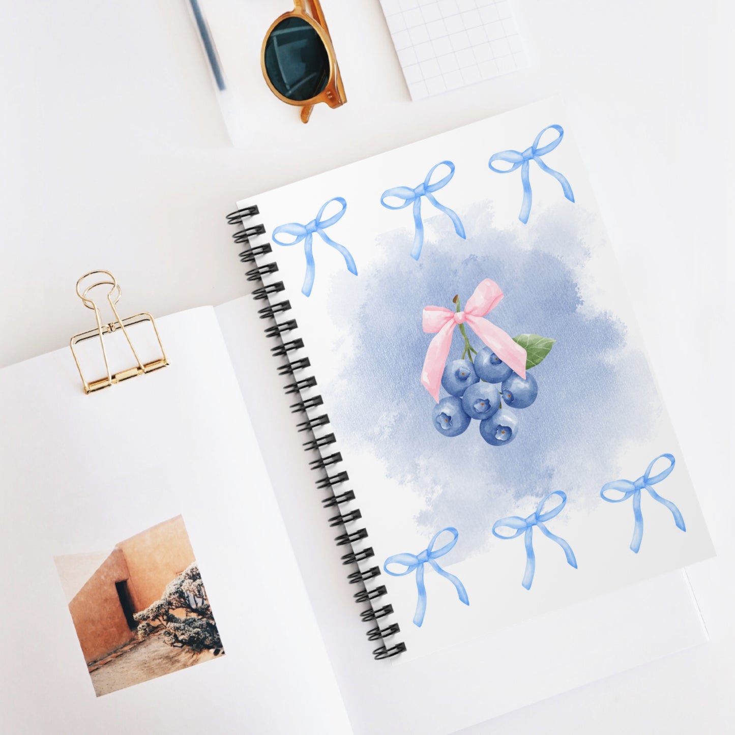 Cute Blueberry Notebook