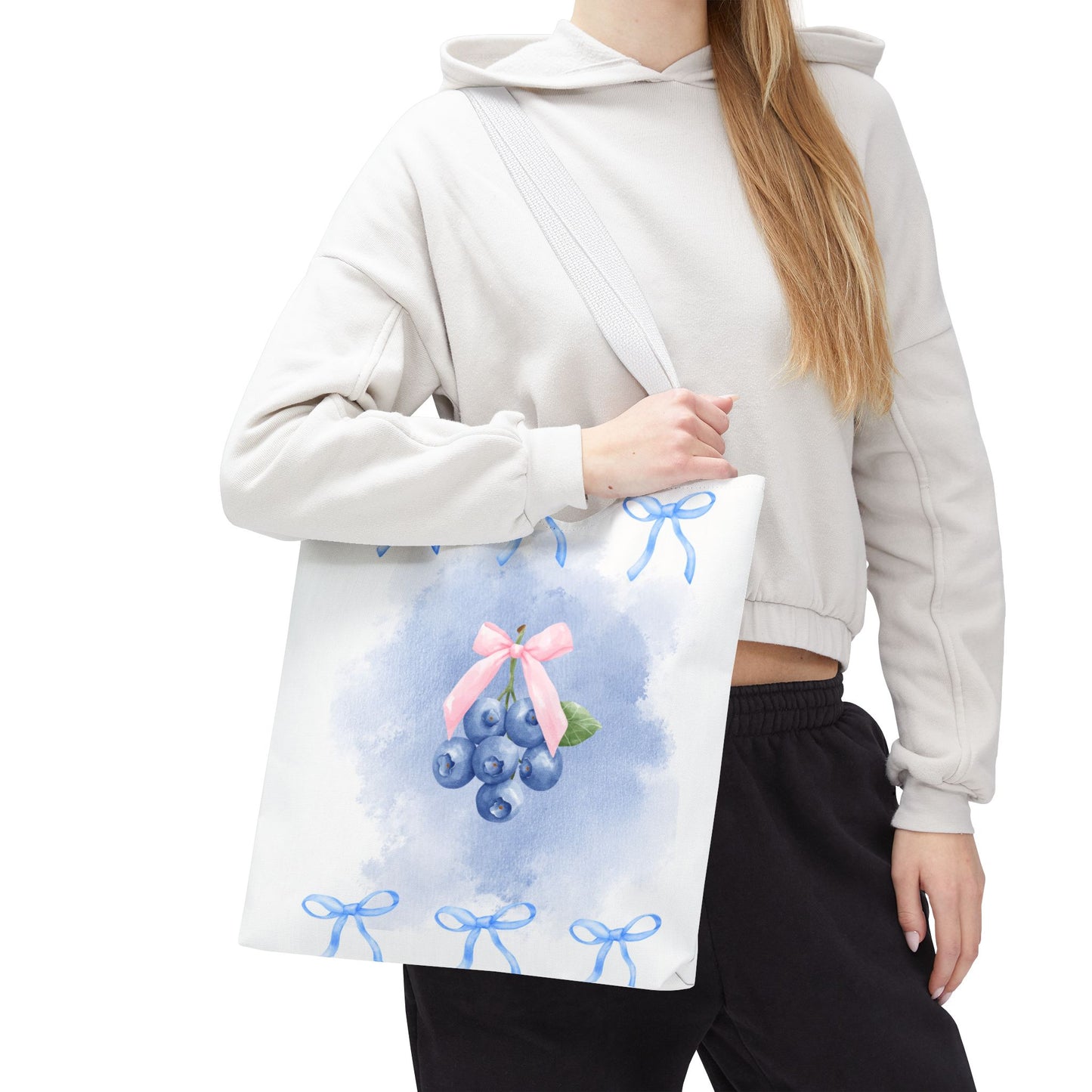 Cute Blueberry Tote Bag