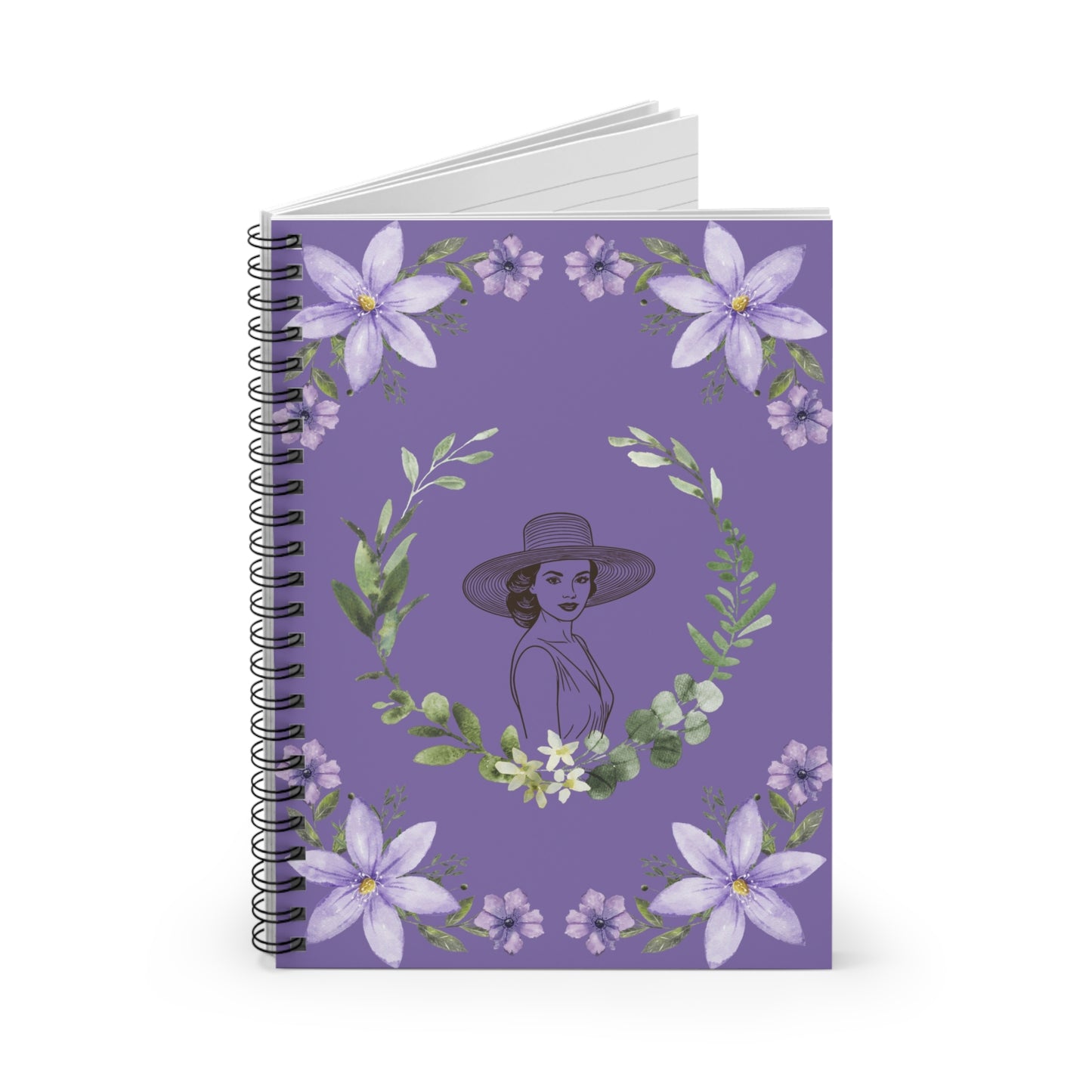 Lady of Lavender Notebook