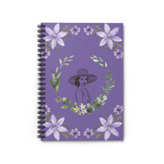 Lady of Lavender Notebook
