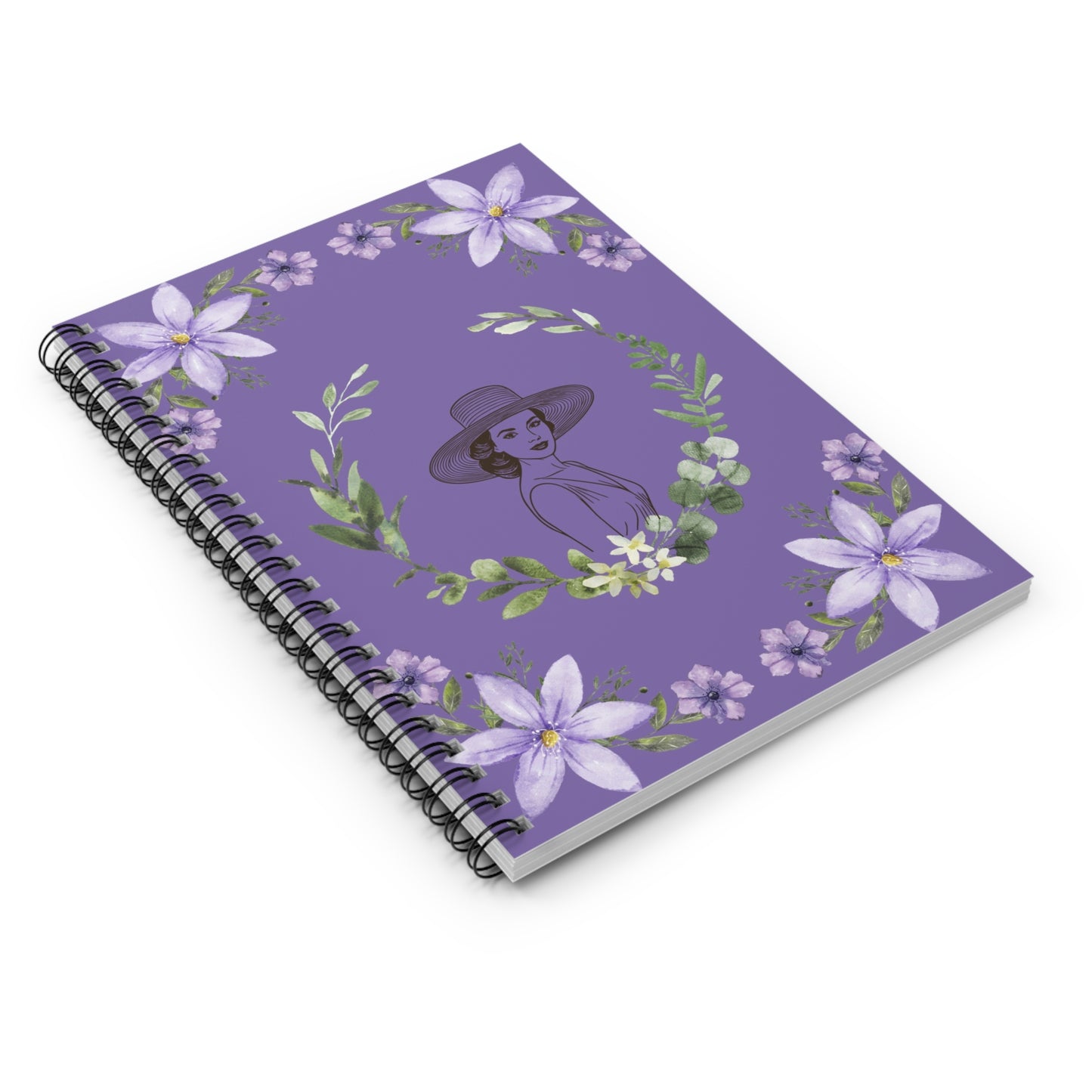 Lady of Lavender Notebook