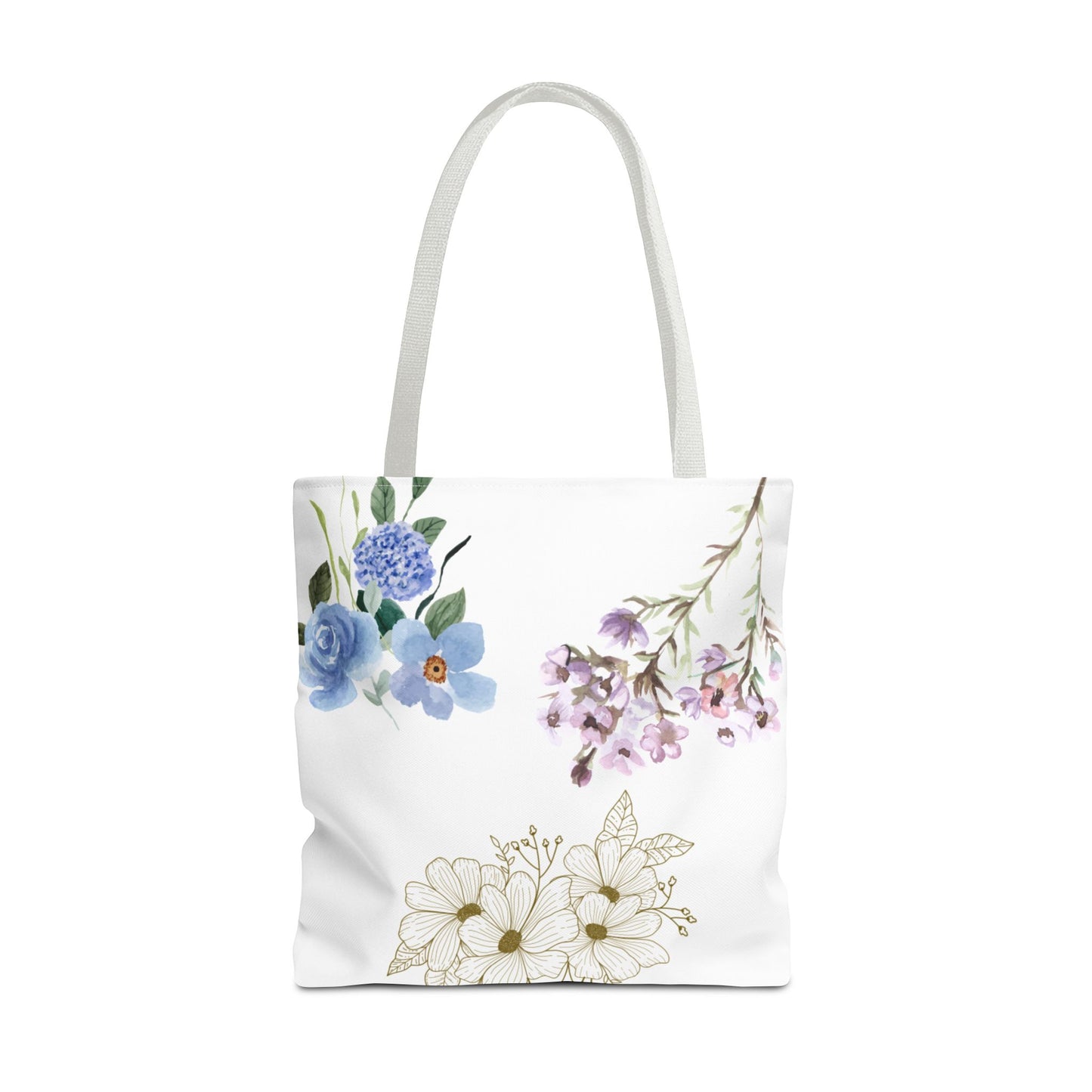 Aesthetic Flowers- Tote Bag