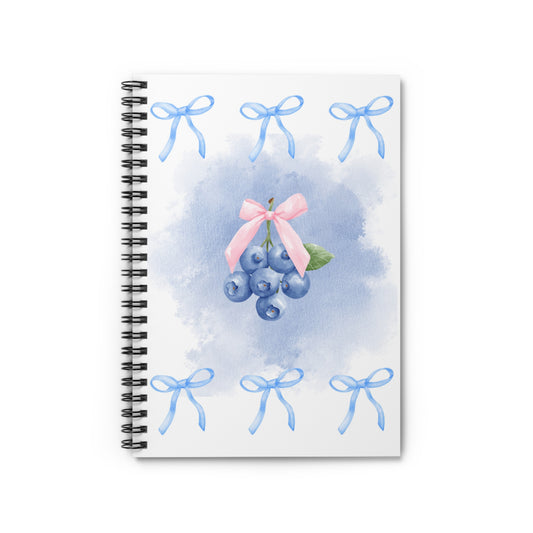 Cute Blueberry Notebook